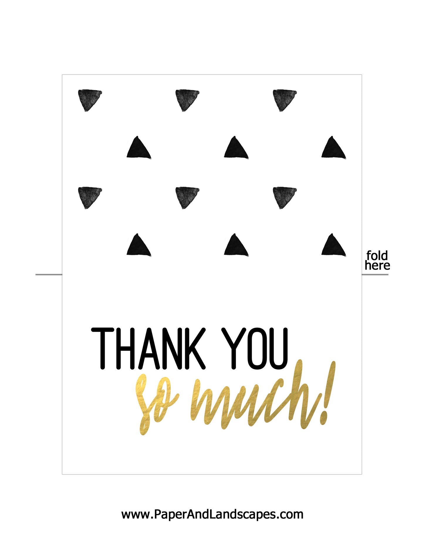 Thank You Cards - Premium  from WyBiTs Solution - Just $2.88! Shop now at WyBiTs Solution