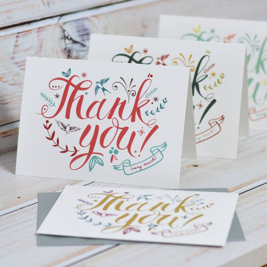 Thank You Cards - Premium  from WyBiTs Solution - Just $2.88! Shop now at WyBiTs Solution