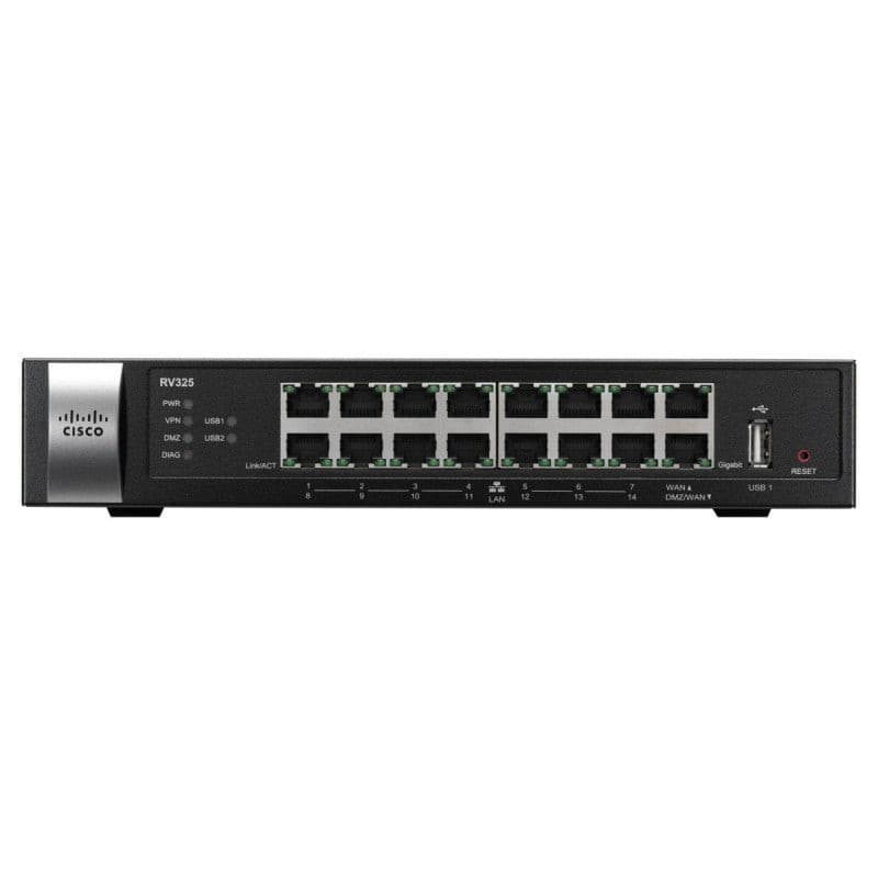 CISCO RV325 Dual Gigabit WAN VPN Router UPC 882658479250 - Premium  from WyBiTs Solution - Just $179.00! Shop now at WyBiTs Solution